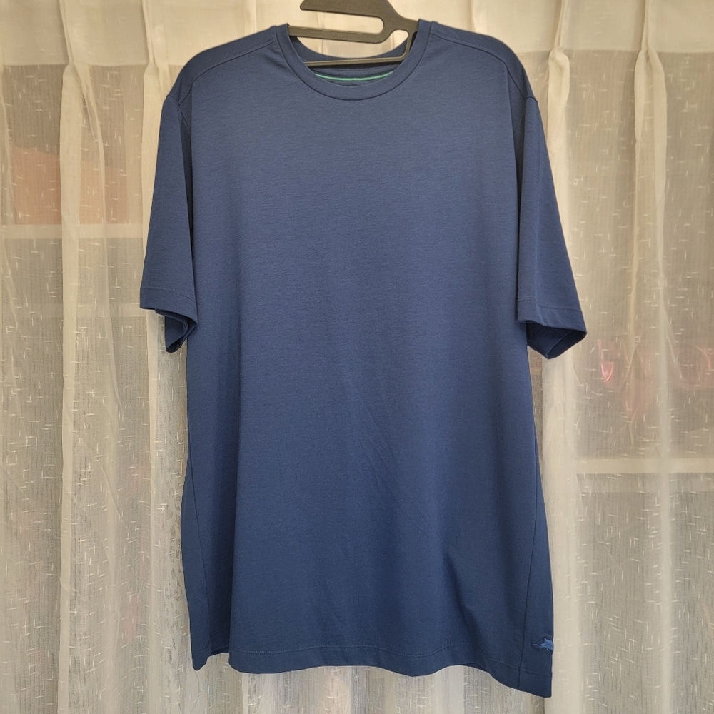 Tommy Bahama Short Sleeve Shirt Blue Size Medium